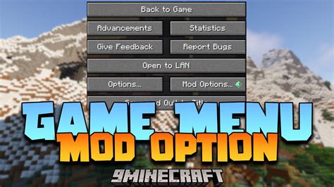 Open Multiplayer Menu (In Game Menu Mod) : .